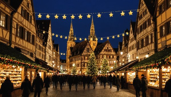 Marché de noël Strasbourg : un voyage féerique en alsace